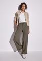 Wide Leg Hose mit Struktur Braun 42/30