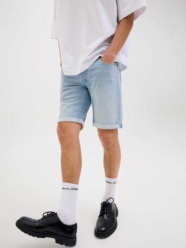 JJIRICK JJICON I.K. SHORTS GE 118 SN S Normal geschnitten - Blue Denim