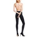 FALKE Pure Matt 100 DEN Damen S - Black