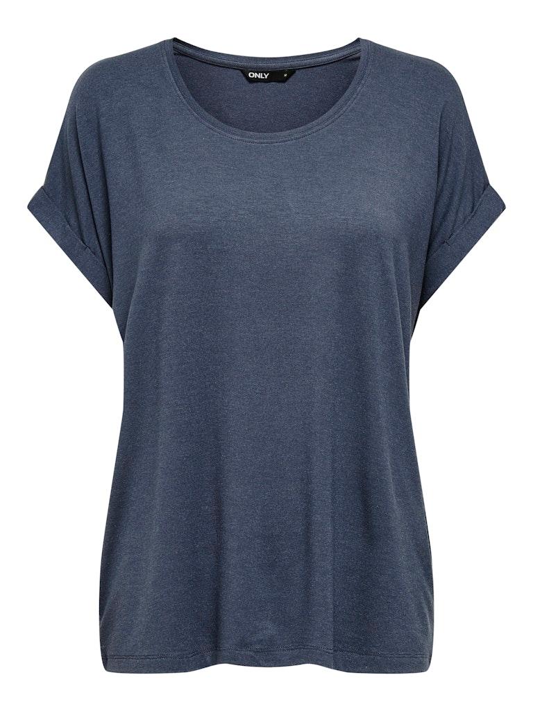 ONLMOSTER S/S O-NECK TOP NOOS JRS Blau XS