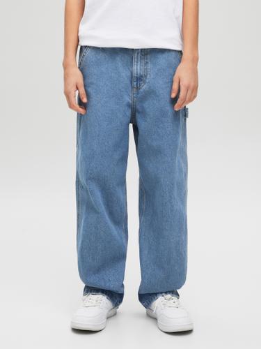 JJIALEX JJCARPENTER SQ 735 JNR 146 Baggy Fit - Blue Denim