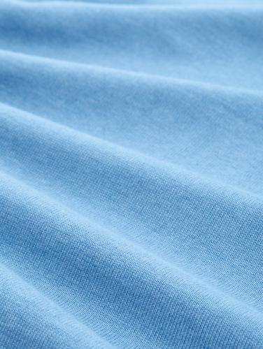Pullover mit V-Ausschnitt XL Regular Fit - Sea Blue Melange