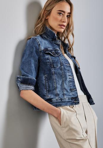 Jeansjacke Blau 38