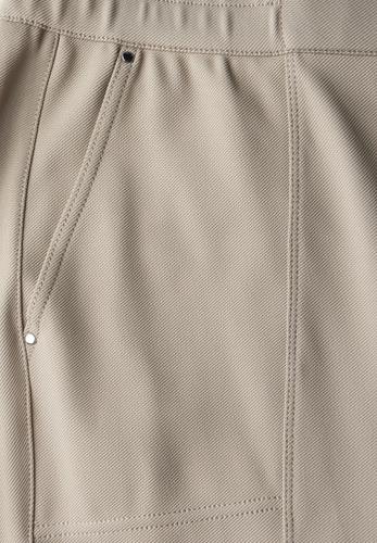 Straight Leg 7/8 Twill-Hose 34/7/8 Hosen - Buff Grey