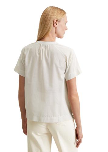 Blusenshirt relaxed XS Relaxed Fit - Silky Stone