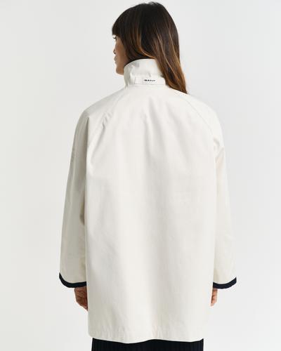 Sailing Jacke mit Kontrastkragen S - Linen