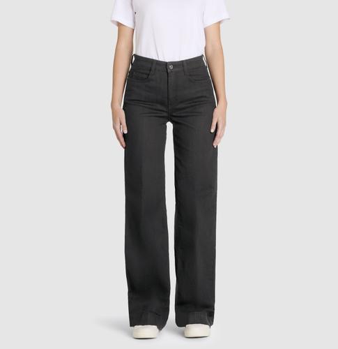 MAC JEANS - WIDE, Authentic Stretch Denim 42/34 Wide Fit - Schwarz