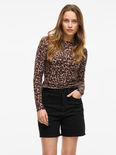 VIJAF HW DESTROY DENIM SHORTS 36 Locker geschnitten - Black Denim