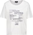 T-Shirt mit Strasssteinen 38 - Marine