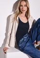 Basic Top in Unifarbe 44 - Deep Blue