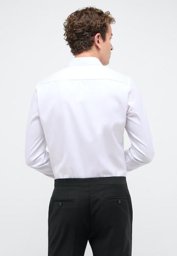 Cover Shirt Twill super langer Arm (72 cm) Weiß 44/Langarm - 67cm