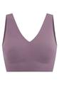 Bustier mit Pads 42 - Malve