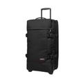EASTPAK Rollkoffer "Tranverz S Upper East Stripe" - in Schwarz