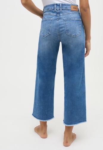 LINN FRINGE Blau 44/26