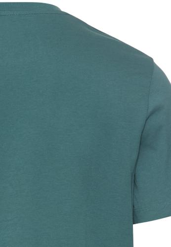 Basic T-Shirt aus reiner Baumwolle M Regular Fit - Sea Pine