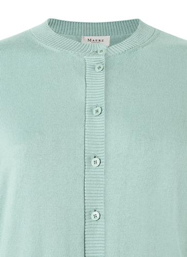 Strickjacke Knopf 1/1 Arm Regular Fit - Light Aqua