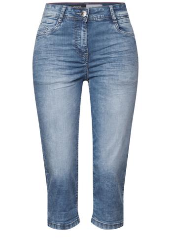 Capri Jeans 28/3/4 Hosen - Light Blue Authentic Washed