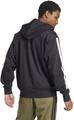 ADIDAS Herren Kapuzensweat Essentials 3-Streifen XXL in Grau
