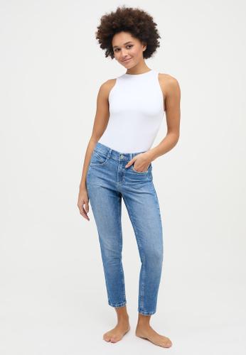 ORNELLA SEAM Blau 34/07