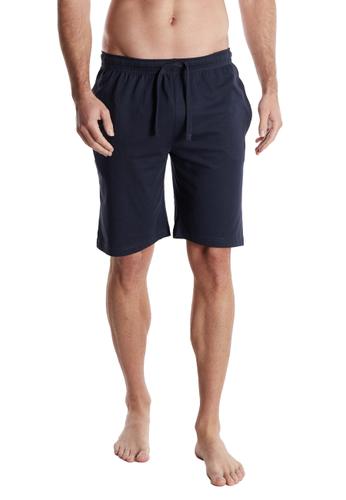 TOM TAILOR Herren Kurze-Hose uni 1er Pack 52 - Blau-dunkel-uni