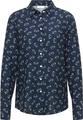 Bluse Viskose Langarm 38/Langarm REGULAR FIT - Navy