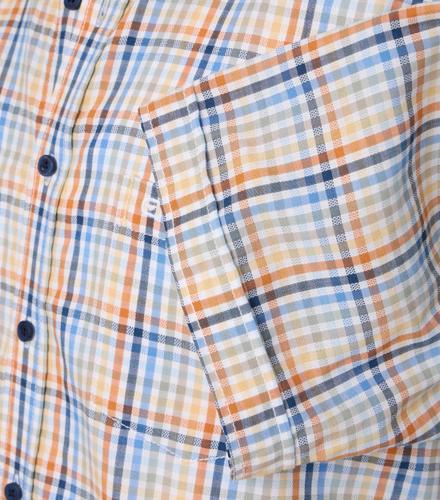 Freizeithemd Kurzarm 3XL Comfort Fit - Orange