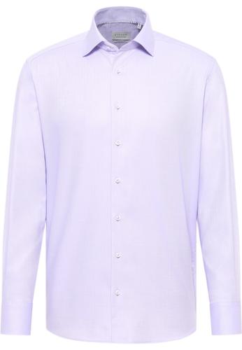 Hemd Fischgrat Langarm 45/Langarm - 65cm MODERN FIT - Lavender
