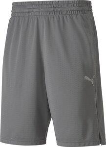 PUMA Herren Trainingsshorts Reactive Knit M in Grau