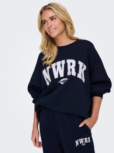 ONLDEBORAH L/S CLUB O-NECK SWT M Normal geschnitten - Navy Blazer
