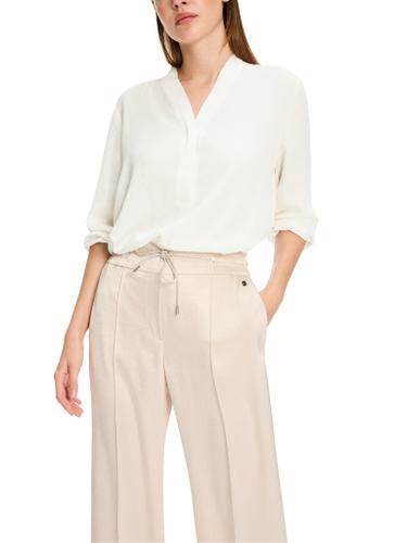 Weite Bluse Weiß 44