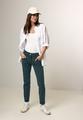 Hose im Slim Fit 25/28 - Fir Green