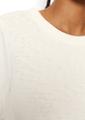 Slub-Jersey-T-Shirt loose Weiß XL