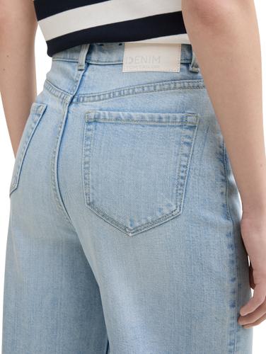 TTLINOU WIDE Jeans M Wide Leg Fit - Clean Light Stone Blue Denim