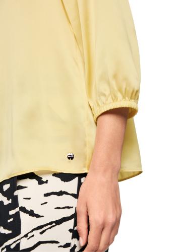 Feminine Bluse in reiner Seide 42 - Flan