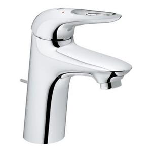 Grohe Einhand-Waschtischbatterie EUROSTYLE DN 15, S-Size, offener Metall-Hebelgriff chrom