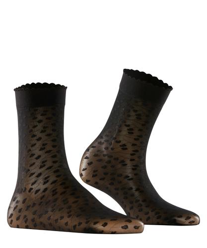 FALKE Microbloom 20 DEN Damen 35-38 - Black