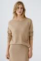 Pullover Wollmischung Braun 34