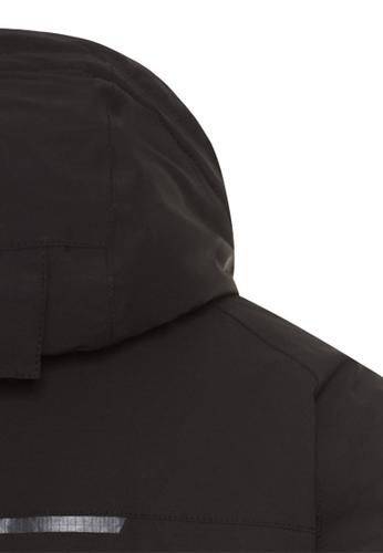 teXXXactive® Jacke mit abnehmbarer Kapuze 58 Regular Fit - Asphalt