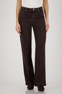 Straight-Leg-Hose 36 - Dark Chocolate