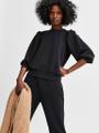 SLFTENNY 3/4 SWEAT TOP NOOS Schwarz XL