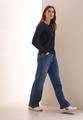 Strukturpullover L - Heather Universal Blue
