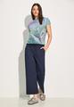 Burn-Out T-Shirt mit Print M - Fir Green