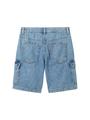 Cargo-Jeansshorts mit recycelter Baumwolle 164 Regular Fit - Light Stone Blue Denim