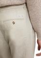 Leinenhose Modell OSBY jogger pleats 38 32 Tapered Fit - Gray Silk