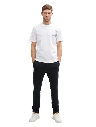 T-Shirt mit Print XXL Regular Fit - White