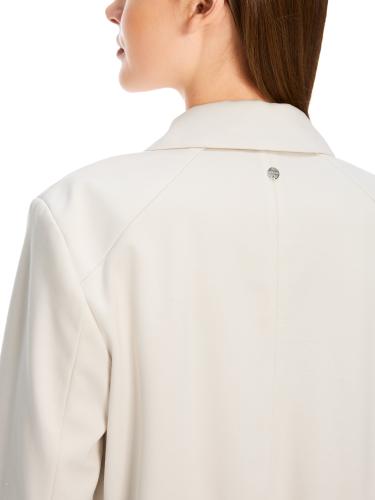 Kurze Jacke mit Kentkragen 46 - Smoke