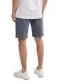 Regular Chino Shorts aus Baumwolle 33 Regular Fit - Navy Blue White Structure