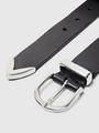 SLHWESTLY LEATHER BELT 90 - Black