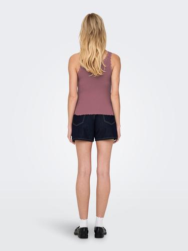 ONLSARA SHARAI LACE TANK TOP JRS NOOS XS Normal geschnitten - Rose Brown