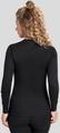 ODLO Damen Langarm Shirt BL TOP crew neck l/s ACTIVE WARM ECO S in Schwarz